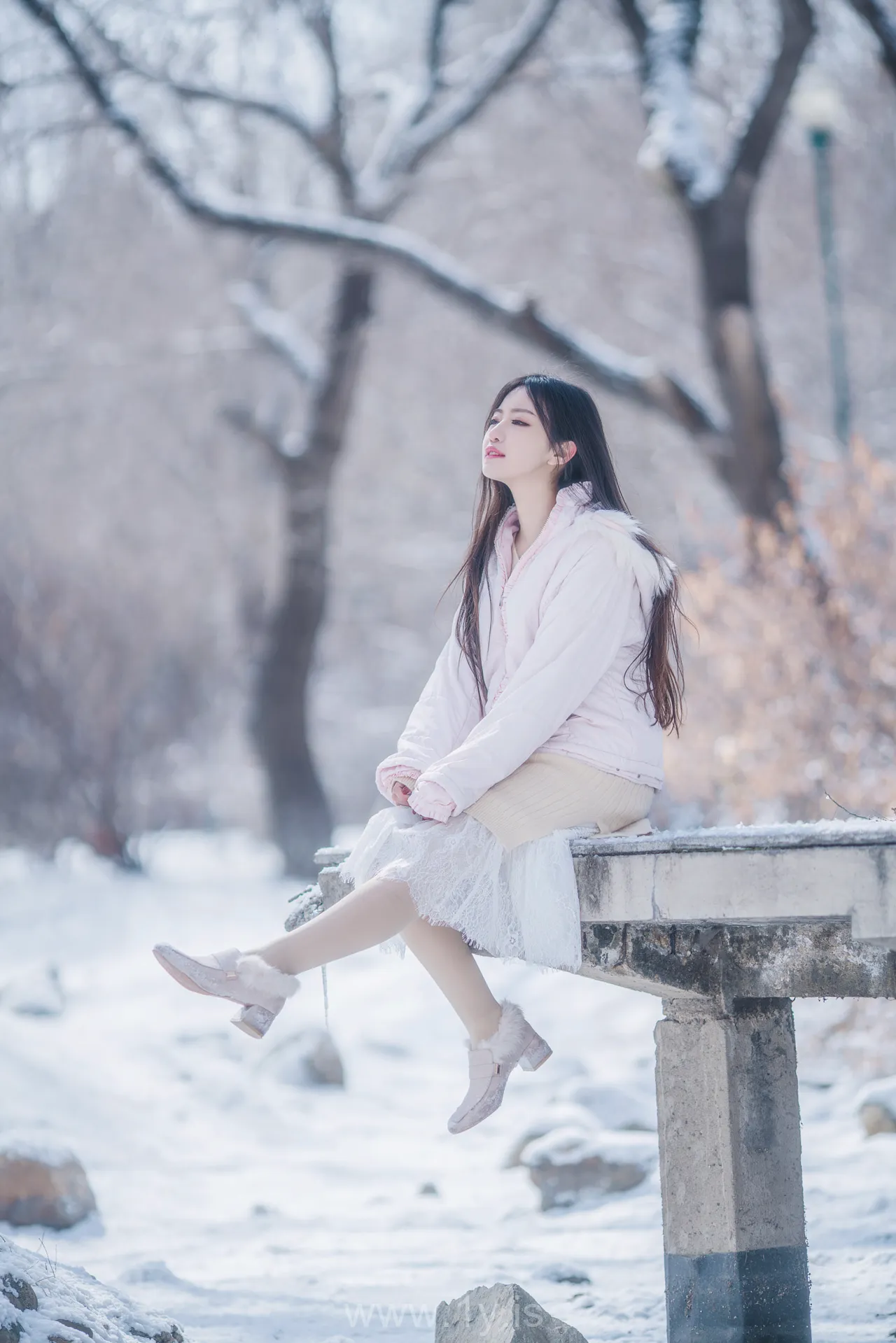 Coser@Shika小鹿鹿 NO.033 Well-developed Chinese Cutie 雪景